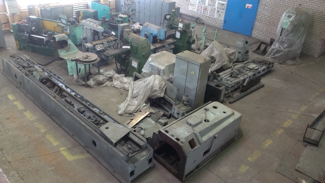 станок продольно-строгальный 7110, 1970 г. в разобранном виде.
