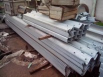 Односторонние дорожные ограждения барьерного типа 11ДО